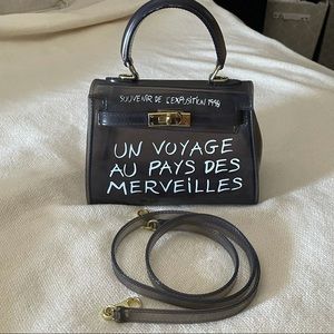 Popular IG bag. Hermès Kelly INSPIRED handbag.